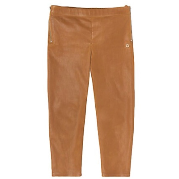 Gucci Other - NWT GUCCI Mouve Kids Leather Leggings